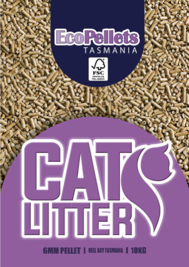 What are the benefits of using wood pellets as cat litter?